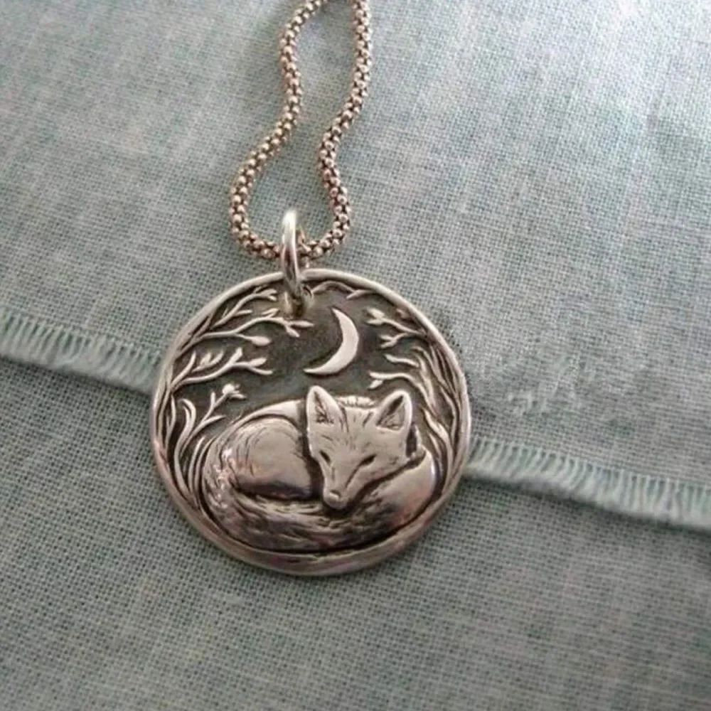 Boho Fox Necklace #1989